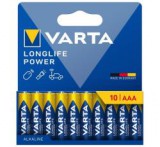 Varta LONGLIFE POWER tartós elem (AA, LR06, 1.5V, alkáli) 10db/csomag