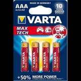 Varta MaxTech Alkáli elem AAA/LR3 1.5 V (4db/csomag) (4703101404) (4703101404)