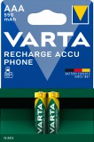 VARTA PHONE akkumulátor mikro/ AAA 550 mAh BL2