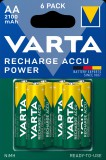 VARTA POWER akkumulátor ceruza/AA 2100 mAh BL6