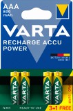 VARTA POWER akkumulátor mikro/ AAA 800 mAh BL3+1