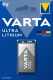 VARTA ULTRA LITHIUM 9 V-os/ E/ LR22 elem BL1