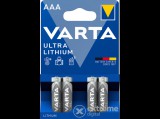 Varta Ultra Lithium AAA mikroelem 4db