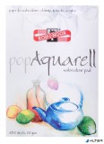 Vázlatfüzet, speciális papírból, A3, 10 lap, KOH-I-NOOR "Pop Aquarell"