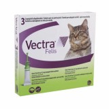 Vectra 3D Vectra Felis rácsepegtető oldat macskáknak (0,6-10kg) 3x