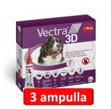 Vectra 3D XS Spot-On - 3db ampulla 40 kg feletti kutyáknak