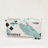 . Védőkesztyű, egyszer használatos, nitril, 3,4g, S méret, 100 db, púder nélküli, kékeszöld (MER053)