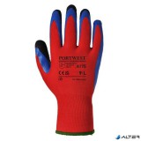 . Védőkesztyű, latex, XL méret 'Duo-Flex', piros-kék