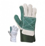 védőkesztyű marhahas.zöld 154