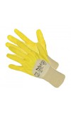 védőkesztyű sárga nitril 10 3121 racer