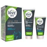 Veet - intim szőrtelenítő krém és balzsam férfiaknak (100+50ml)