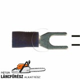 Vég/csatlakozó - 10db, W: 4,1  Ø kabel: 1,5 - 2,5 mm² 