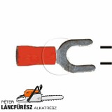 Vég/csatlakozó - 10db, W: 4,7  Ø kabel: 0,5 - 1 mm² 