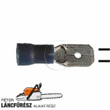 Vég/csatlakozó - 10db, W: 6,3  Ø kabel: 1,5 - 2,5 mm² 