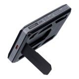 VEGER külső akkumulátor 5000 mAh MFi PD 20W pénztárcakövető W0582 fekete