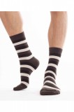 Vékony csíkos zokni