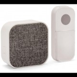 VELAMP Vezeték nélküli csengő DOM003 elemes, 150 m, 36 dallam (DOM003)