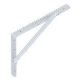 Velano Polctartó konzol fém erősített 330 x 500 x 30 / 5 mm fehér