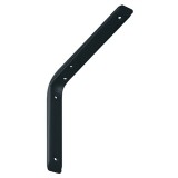 Velano Polctartó konzol fém íves 200x250mm fekete