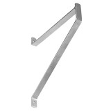 Velano Polctartó konzol fém nagy teherbírású 250x260mm horganyzott