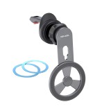 Ven-Dens Air Vent Clip, 360 fokos forgás, Szellőzőrácsra rögzíthető, Mágneses, Mobiltelefon tartó