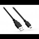 Venom USB-A - micro USB töltőkábel 2 m-es vezetékkel - fekete - ECO csomagolás (VS0005)