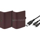 Venom VS2864 Twin Battery Pack - Xbox One piros akkucsomag (2db) + 2 méter töltőkábel (VS2864)