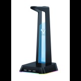 Ventaris GHSO-10 gamer Fejhallgató Állvány - Fekete (GHSO-10)