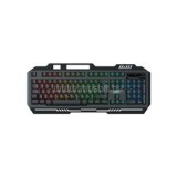 VENTARIS K100 RGB Gamer Billentyűzet USB, HU (fekete) (K100)