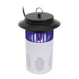 Ventilátoros beltéri rovarcsapda, 40 m2 hatókörzet, UV-A fény, rovargyűjtő kosár