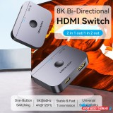 VENTION 2-Port kétirányú 8K HDMI Switcher
