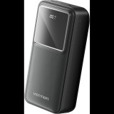 Vention 30000mAh Power Bank 22.5W Black LED Display Type (FHMB0)