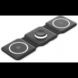 Vention 3in1 Portable Wireless Folding MagCharger, Black (FGGB0)