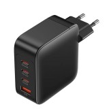 Vention 4-Port USB Gan Charger Black FEIB0-EU