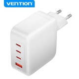 Vention 4-Port USB Gan Charger White FEIW0-EU