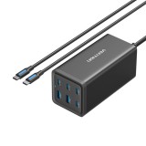 Vention 6-Port USB Gan Charger Black FENB0-EU