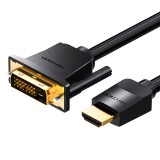 Vention ABFBH 2 M HDMI A-típus (Standard) DVI-D Fekete video átalakító kábel