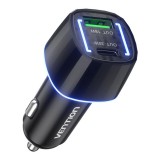 Vention Car Charger Black FFRB0