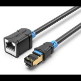Vention Cat.6 SSTP Extension Patch Cable, 2m, fekete (IBLBH)