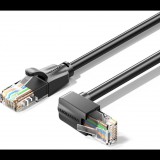 Vention Cat.6 UTP Downward Right Angle Ethernet Patch Cable 2M Black (IBWBH)