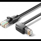 Vention Cat.6 UTP Upward Right Angle Ethernet Patch Cable 1.5M Black (IBVBG)