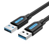 Vention CONBF USB kábel USB 3.2 Gen 1 (3.1 Gen 1) 1 M USB A Fekete