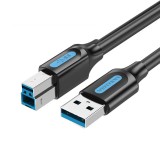 Vention COOBH USB kábel 2 M USB 3.2 Gen 1 (3.1 Gen 1) USB A USB B Fekete (COOBH)