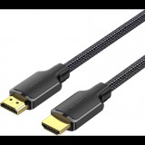 Vention Cotton Braided 4K HDMI Male to Male Cable 3M Black (ALLBI)