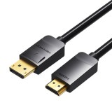 Vention Display Port - HDMI átalakító kábel 3m fekete (HADBI) (HADBI)