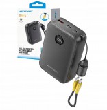 Vention FKBB0-C külső akkumulátor 20000 mAh Fekete