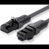 Vention Flat Cat.6 UTP Patch Cable, 30m, fekete (IBABT)