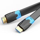 Vention Flat HDMI A male - HDMI A male cable 2m Black AAKBH