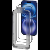 Vention HD Tempered Glass Screen Protector iPhone 16 Plus 6.7", Dust-Free Install. Tool (KUPTCC-30)