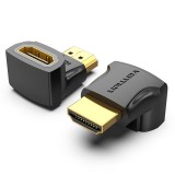 Vention HDMI 90 Degree Male to Female Adapter Black AIOB0